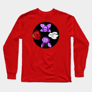 The 4 flowers Long Sleeve T-Shirt